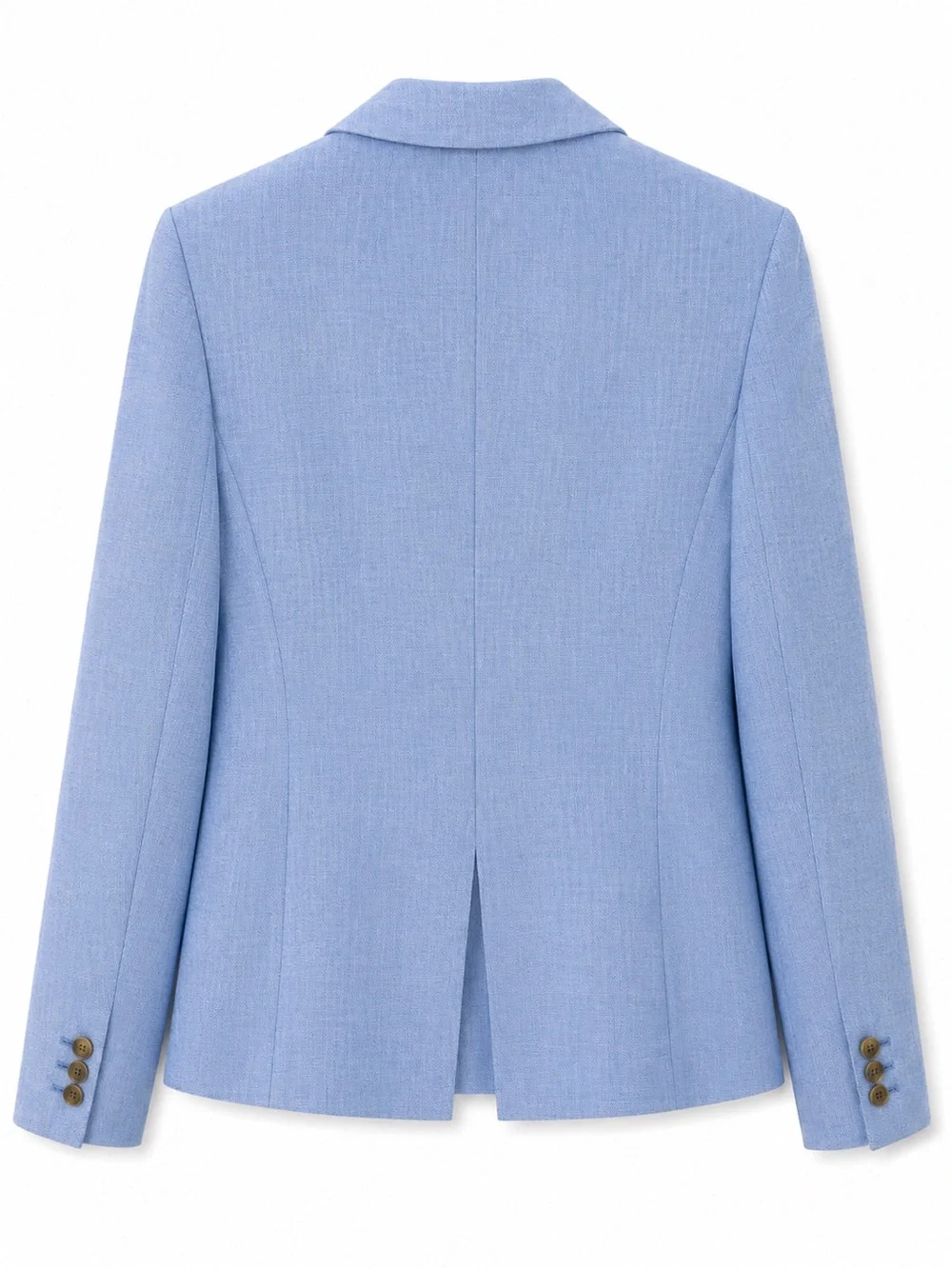 J. Crew Parke Light Blue Linen Tailored Blazer